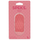 Siliconen sensorische sticker Slabs Tab Mesh Pink