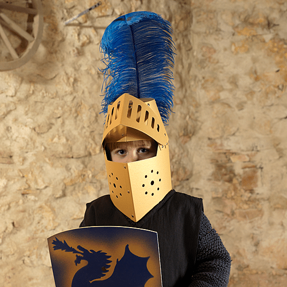 Gouden Ridderhelm