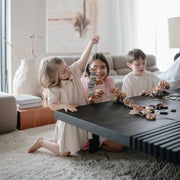 Rijgset Bead Lacing Toy Set - met 54 kralen - Kralen rijgen Mushie - In den Olifant