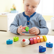 Rijgspel Cijferdraak - Kralen rijgen Haba - In den Olifant