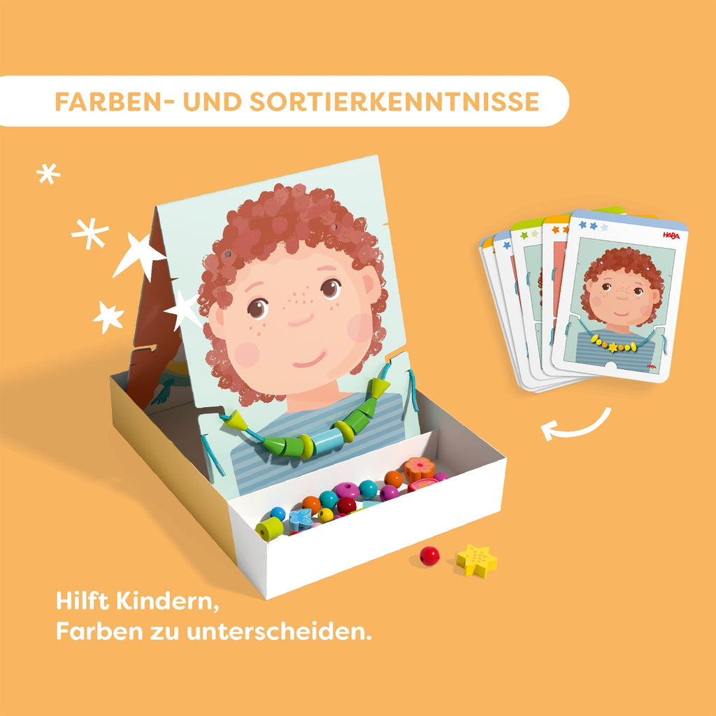 Rijgspel Sieraden - Behendigheidspellen Haba - In den Olifant