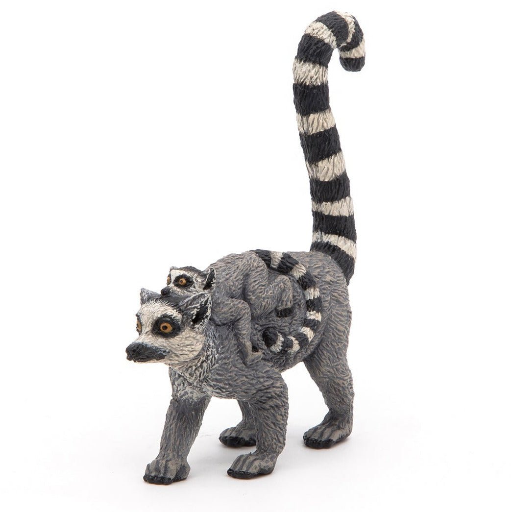 Papo Rind Papo Ring-tailed Lemur with Young - In the Elephant – In den Olifant
