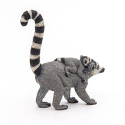 Ringstaartmaki Met Jong - Speelfiguren Papo - In den Olifant