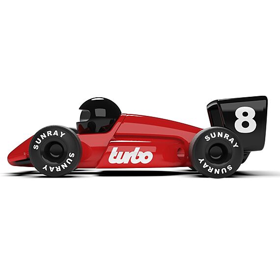 Rode F1 Racewagen - Turbo Laser - Auto's en voertuigen Playforever - In den Olifant