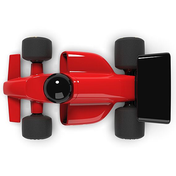 Rode F1 Racewagen - Turbo Laser - Auto's en voertuigen Playforever - In den Olifant