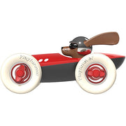 Rode Racewagen - Rufus Patrick - Auto's en voertuigen Playforever - In den Olifant