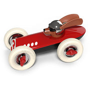 Rode Racewagen - Rufus Patrick - Auto's en voertuigen Playforever - In den Olifant