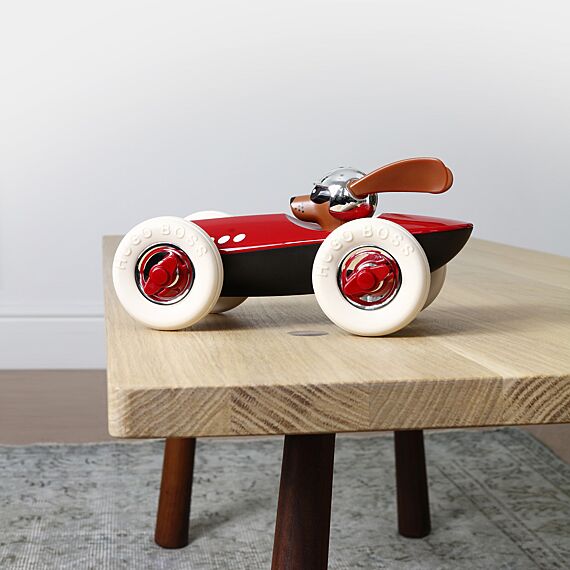 Rode Racewagen - Rufus Patrick - Auto's en voertuigen Playforever - In den Olifant