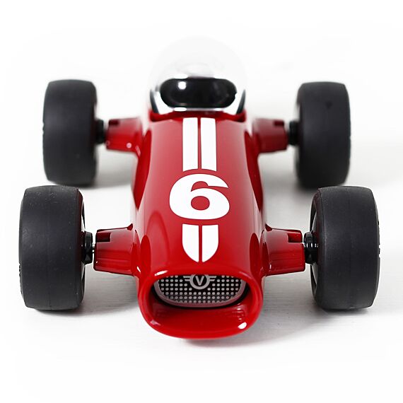 Rode Retro Racewagen - Verve Malibu Ross - Auto's en voertuigen Playforever - In den Olifant