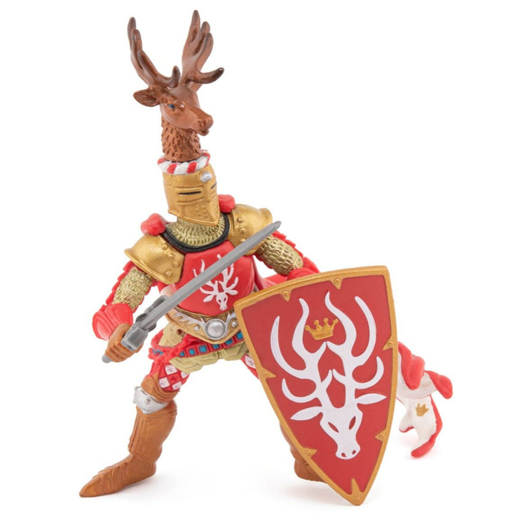Rode Wapenmeester Hert - Speelfiguren Papo - In den Olifant