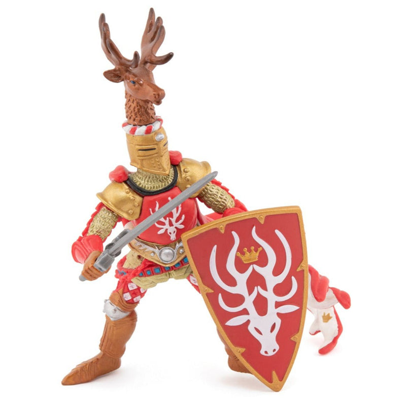 Rode Wapenmeester Hert - Speelfiguren Papo - In den Olifant