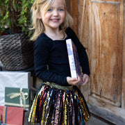 Rokje Sequins Show Stopper Skirt - 4 tot 6 jaar - Verkleedvleugels en rokje Great Pretenders - In den Olifant