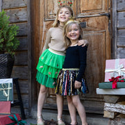 Rokje Sequins Show Stopper Skirt - 4 tot 6 jaar - Verkleedvleugels en rokje Great Pretenders - In den Olifant