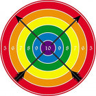 Ronde Schietschijf | Ø 41 Cm - Wapens en helmen Vah - In den Olifant