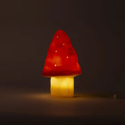 Rood Lamp Small Mushroom Red - 15 x 28 cm - Nachtlampjes Egmont Toys - In den Olifant