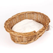 Rotan hondenmand - Poppenaccessoires Egmont Toys - In den Olifant