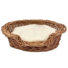 Rotan hondenmand - Poppenaccessoires Egmont Toys - In den Olifant