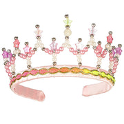 Roze kroon in geschenkverpakking - Valerie - Verkleedaccessoires Souza for kids - In den Olifant