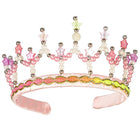 Roze kroon in geschenkverpakking - Valerie - Verkleedaccessoires Souza for kids - In den Olifant