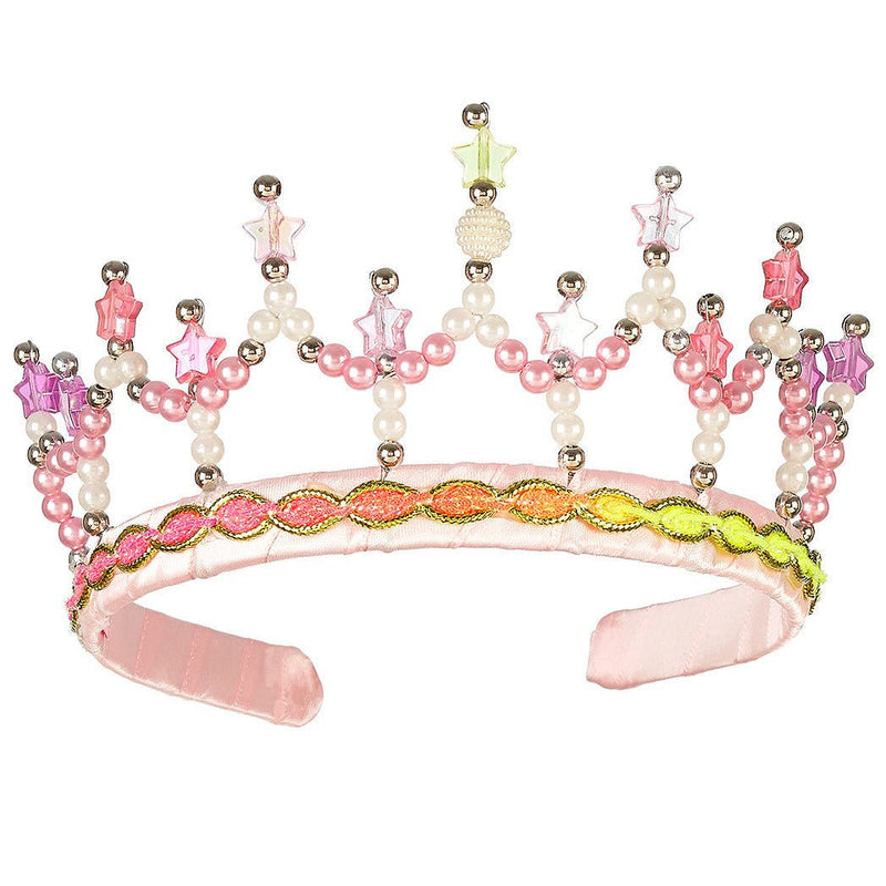 Roze kroon in geschenkverpakking - Valerie - Verkleedaccessoires Souza for kids - In den Olifant