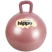 Roze springbal met pomp - Actief buitenspeelgoed Find that Hippo - In den Olifant