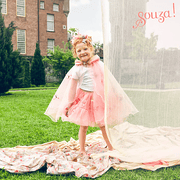 Roze Verkleedcape - Lilyanne - Verkleedcapes Souza for kids - In den Olifant