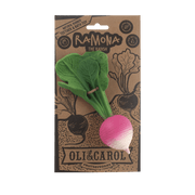Rubberen Bijtspeeltje - Ramona The Radish - Bijtspeelgoed Oli&Carol - In den Olifant