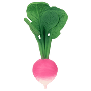 Rubberen Bijtspeeltje - Ramona The Radish - Bijtspeelgoed Oli&Carol - In den Olifant