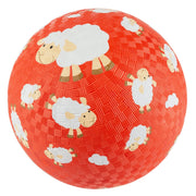 Rubberen rode bal Schaap - 17 cm - Ballen Sigikid - In den Olifant