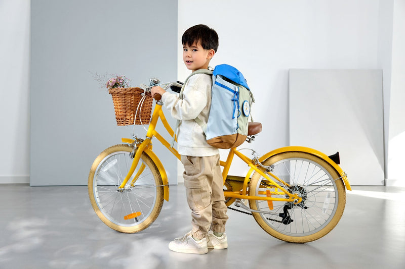 Rugzak Big Outdoor Backpack Sunny Explorer green/blue - Rugzakken Lässig - In den Olifant