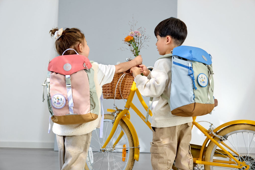 Rugzak Big Outdoor Backpack Sunny Explorer green/blue - Rugzakken Lässig - In den Olifant