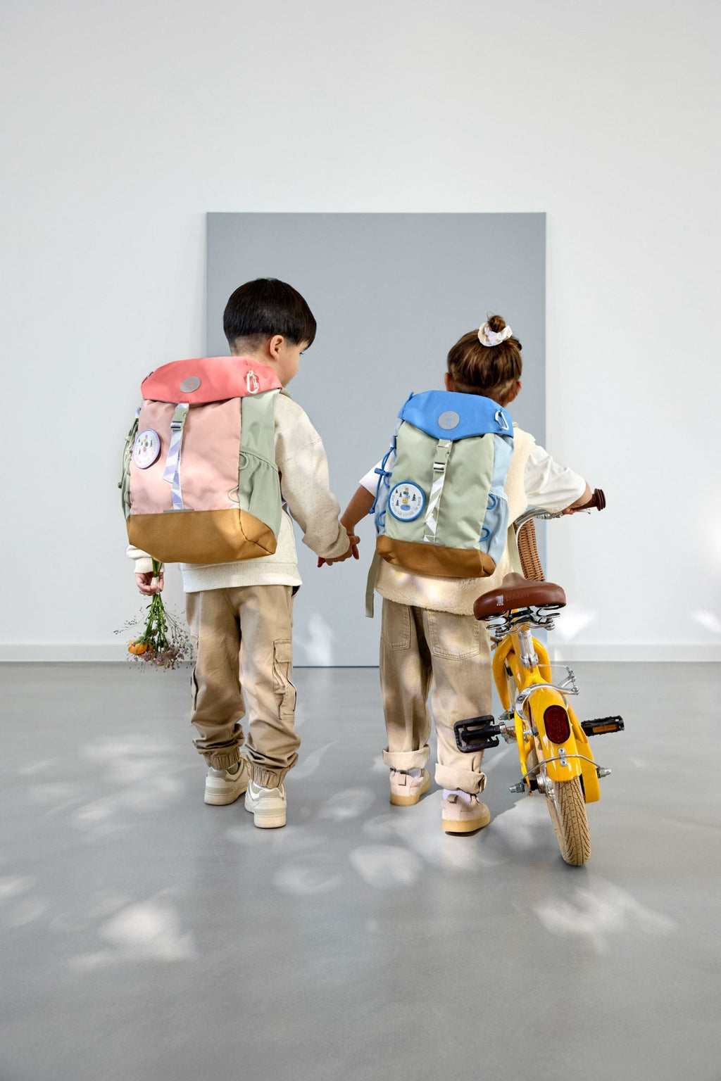 Rugzak Big Outdoor Backpack Sunny Explorer green/blue - Rugzakken Lässig - In den Olifant