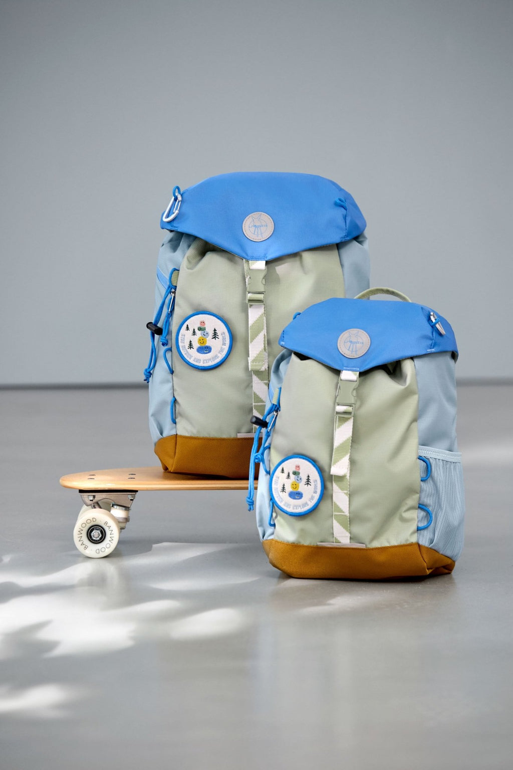 Rugzak Big Outdoor Backpack Sunny Explorer green/blue - Rugzakken Lässig - In den Olifant