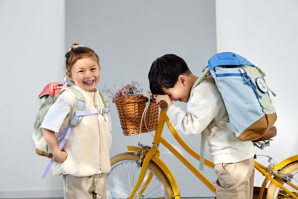 Rugzak Big Outdoor Backpack Sunny Explorer green/blue - Rugzakken Lässig - In den Olifant