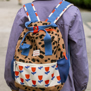 Rugzak Leopard and Flowers - Rugzakken Mini Kyomo - In den Olifant