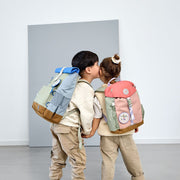 Rugzak Medium Rolltop Backpack Sunny Explorer Green/Blue - Rugzakken Lässig - In den Olifant