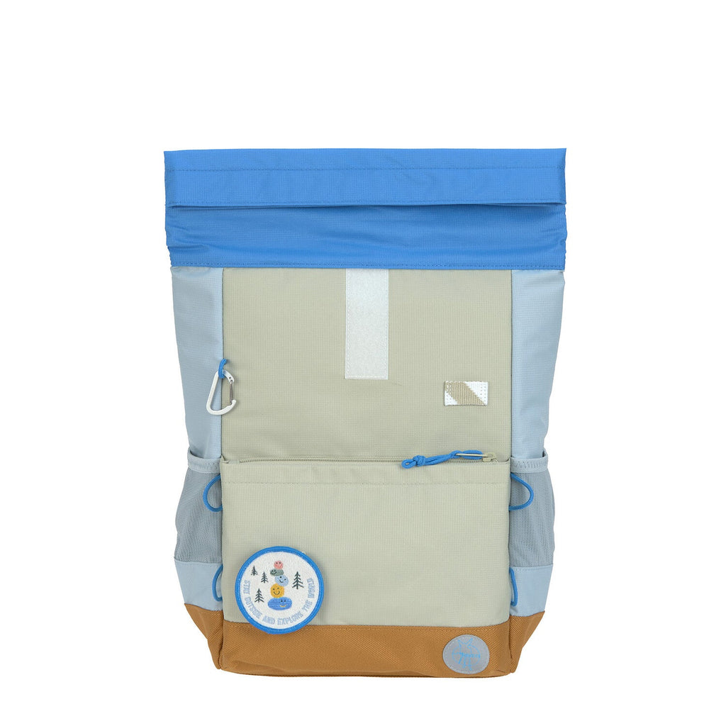 Rugzak Medium Rolltop Backpack Sunny Explorer Green/Blue - Rugzakken Lässig - In den Olifant