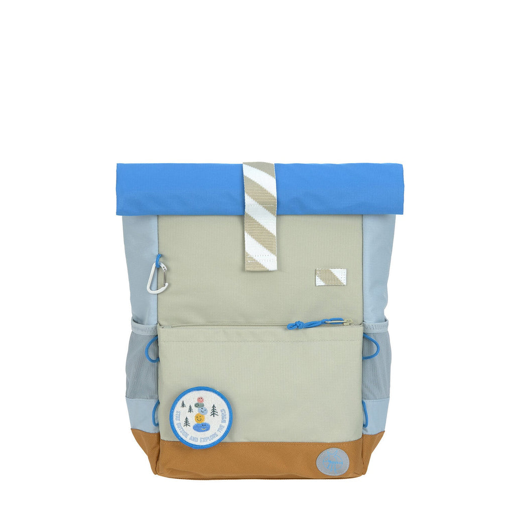 Rugzak Medium Rolltop Backpack Sunny Explorer Green/Blue - Rugzakken Lässig - In den Olifant