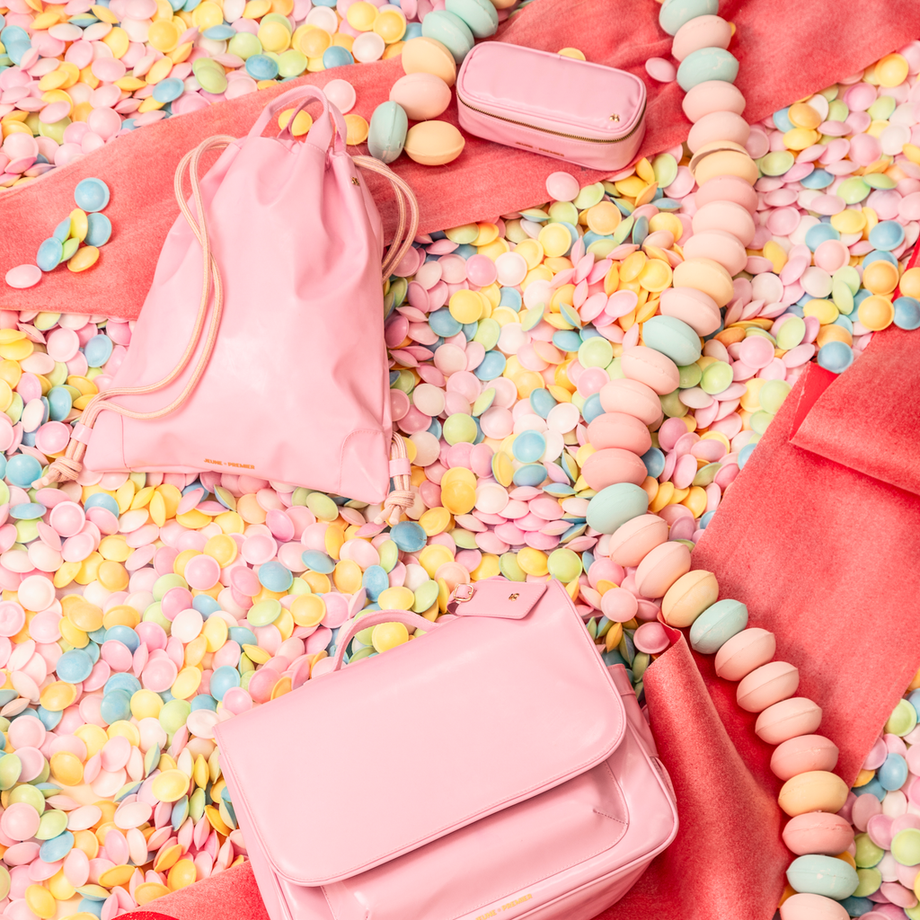 Rugzak Met Trekkoord - City Bag Blush - Turn - en zwemzakken Jeune Premier - In den Olifant