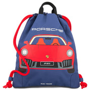 Rugzak met trekkoorden City Bag Porsche - Turn - en zwemzakken Jeune Premier - In den Olifant