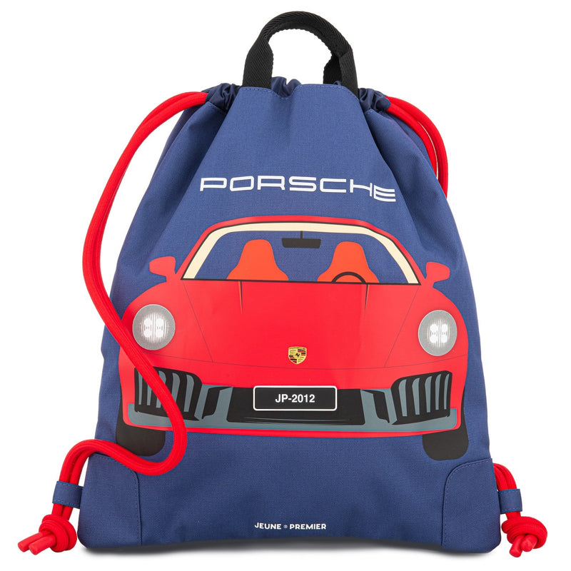 Rugzak met trekkoorden City Bag Porsche - Turn - en zwemzakken Jeune Premier - In den Olifant