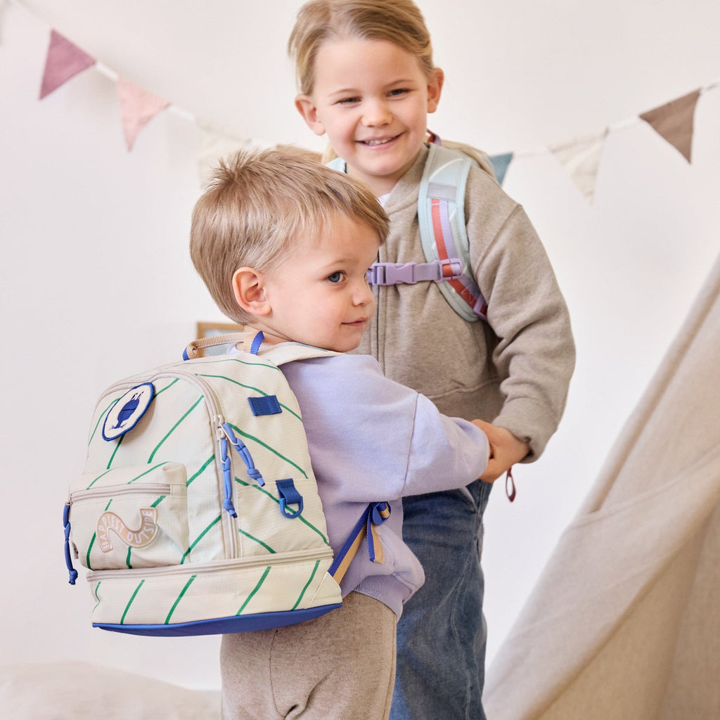 Rugzak Mini Backpack Happy Trails Frog - Rugzakken Lässig - In den Olifant