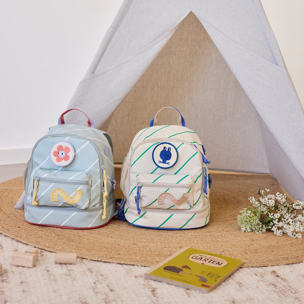 Rugzak Mini Backpack Happy Trails Frog - Rugzakken Lässig - In den Olifant