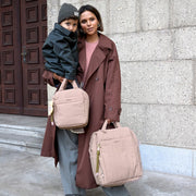 Rugzak Mini Minoa Backpack Powder Rose - Rugzakken Lässig - In den Olifant