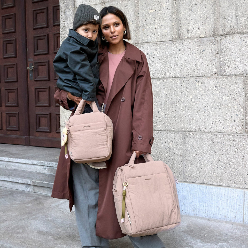 Rugzak Mini Minoa Backpack Powder Rose - Rugzakken Lässig - In den Olifant