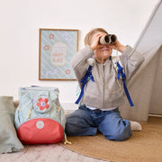Rugzak Mini Outdoor Backpack Up Happy Trails Flower - Rugzakken Lässig - In den Olifant