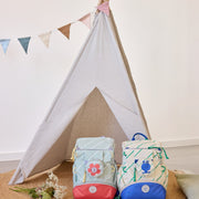 Rugzak Mini Outdoor Backpack Up Happy Trails Flower - Rugzakken Lässig - In den Olifant