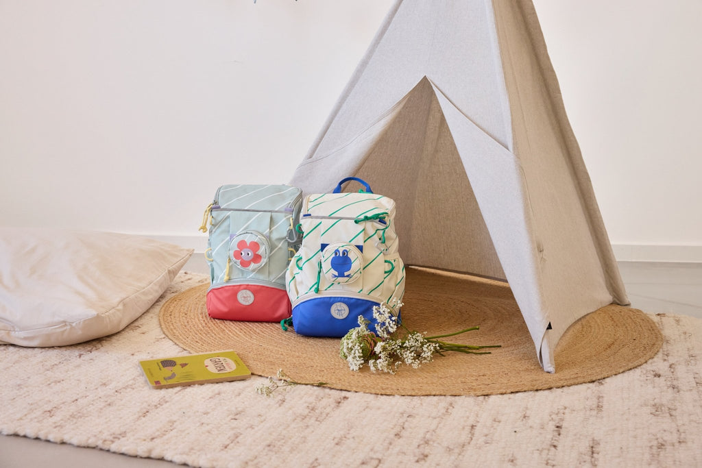 Rugzak Mini Outdoor Backpack Up Happy Trails Flower - Rugzakken Lässig - In den Olifant