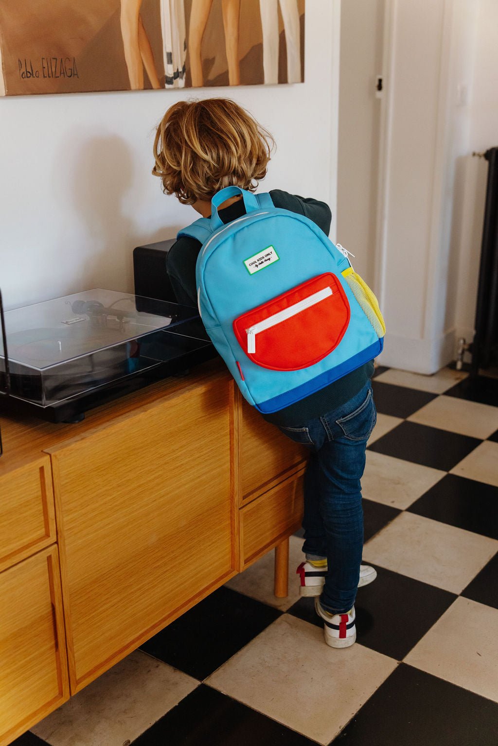 Rugzak Mini Sky Pop - 2 - 5 jaar - Rugzakken Hello Hossy - In den Olifant