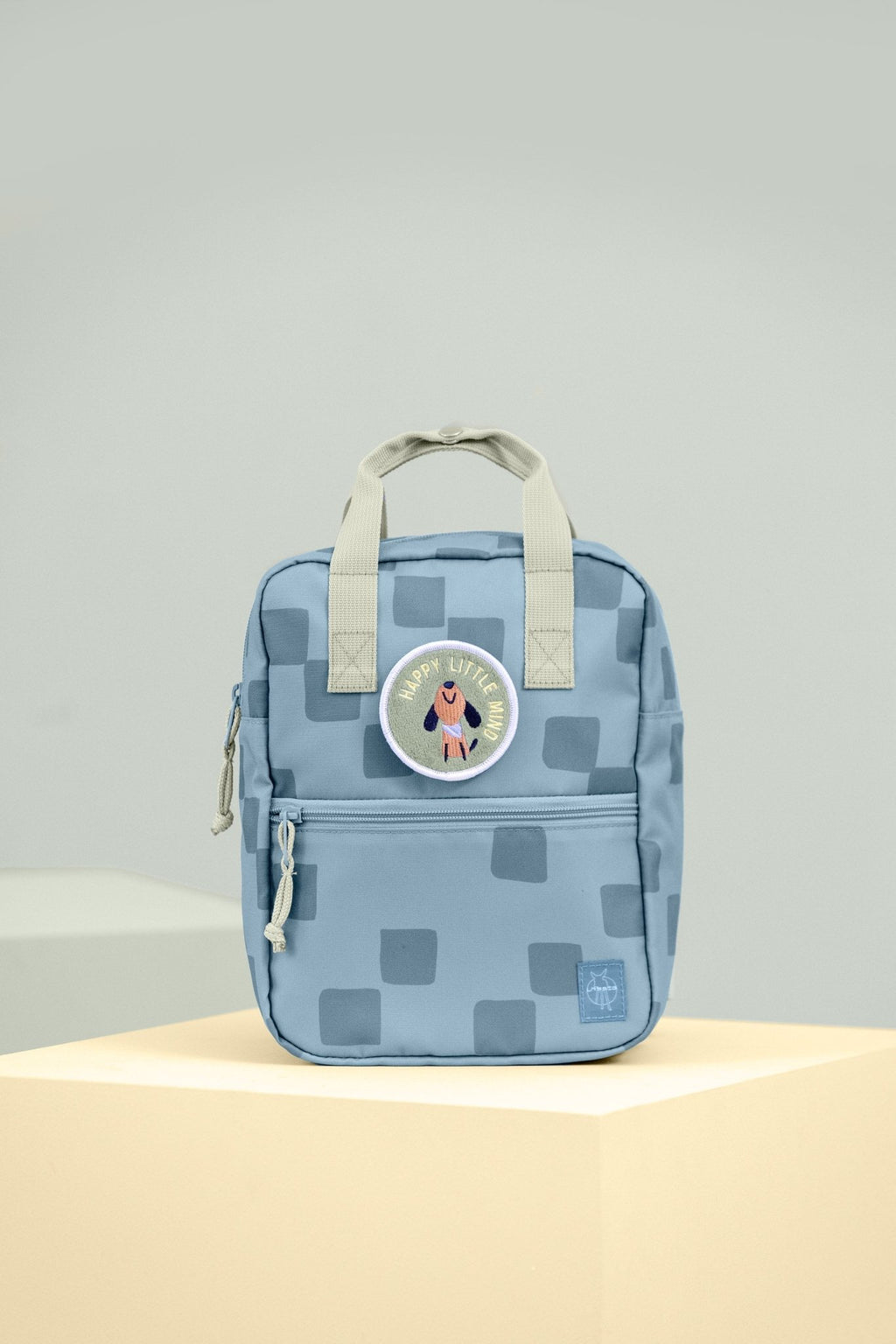 Rugzak Mini Square Backpack Pattern Party blue - Rugzakken Lässig - In den Olifant